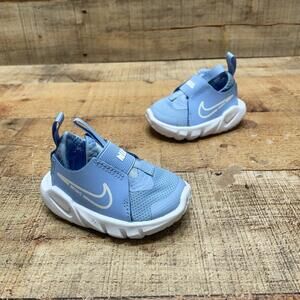Nike Shoes Boys Toddler Size 2C 17 Blue Mesh Slip On Comfort Sneaker DJ6039-400
